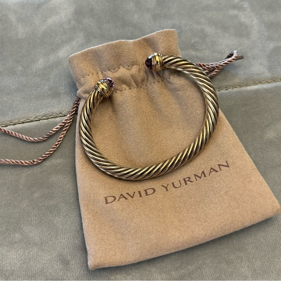 DAVID YURMAN 💜 AUTHENTIC Classic Cable Bracelet 7mm - Picture 15 of 15